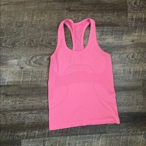 Women's lululemon Pink Racerback Tank Top